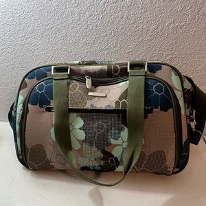 Floral Carry On Travel Bag